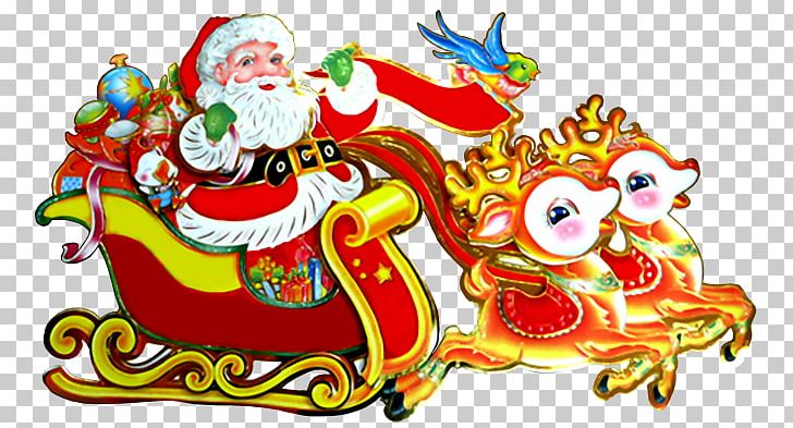 Ded Moroz Santa Claus Snegurochka Reindeer Sled PNG, Clipart, Art, Child, Ded Moroz, Fictional Character, Gift Free PNG Download