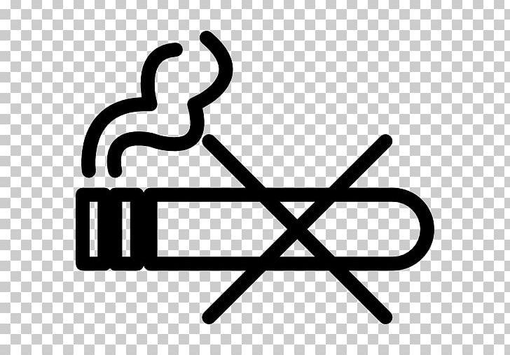Tobacco Smoking Smoking Ban PNG, Clipart, Angle, Area, Black And White, Cigarette, Computer Icons Free PNG Download