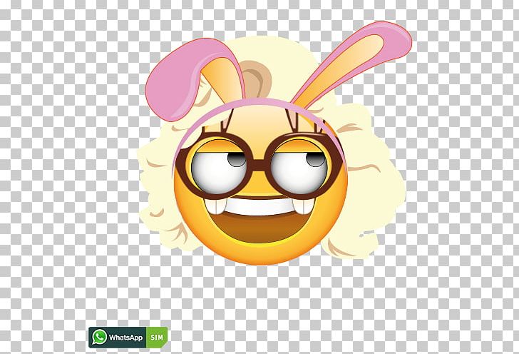 Smiley Easter Bunny Emoticon Emoji Desktop PNG, Clipart, Cartoon, Computer Wallpaper, Desktop Wallpaper, Easter, Easter Bunny Free PNG Download