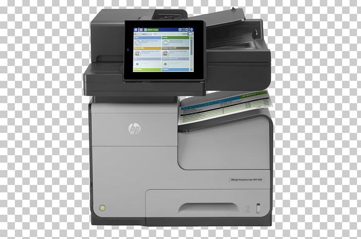 Hewlett-Packard HP Officejet Enterprise X585 Multi-function Printer PNG, Clipart, Brands, Electronic Device, Electronics, Enterprise X Chin, Fax Free PNG Download