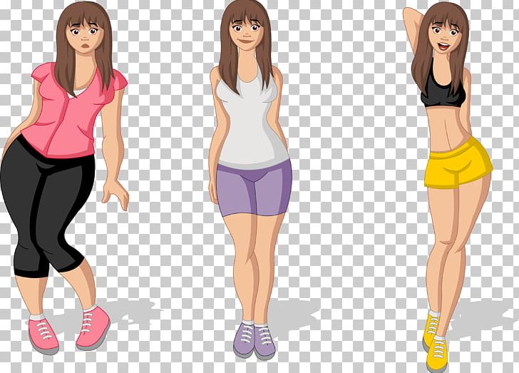 Female Cartoon Woman PNG, Clipart, Abdomen, Active Undergarment, Adipose Tissue, Arm, Clothing Free PNG Download