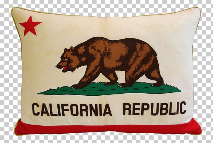 California Republic Flag Of California California Grizzly Bear PNG, Clipart, California, California Grizzly Bear, California Republic, Cushion, Fauna Free PNG Download