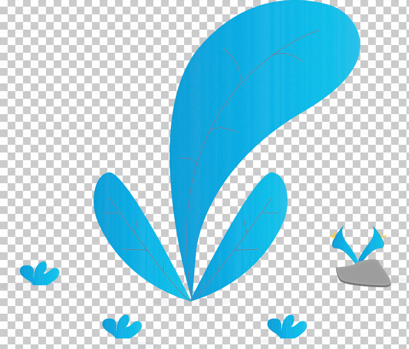Leaf Blue Aqua Turquoise Azure PNG, Clipart, Aqua, Azure, Blue, Leaf, Line Free PNG Download