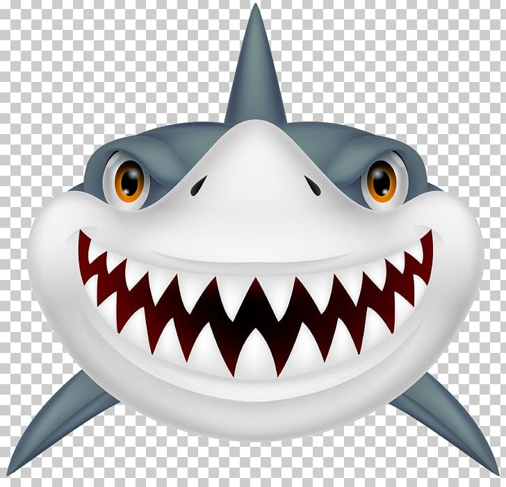 cartoon shark bite