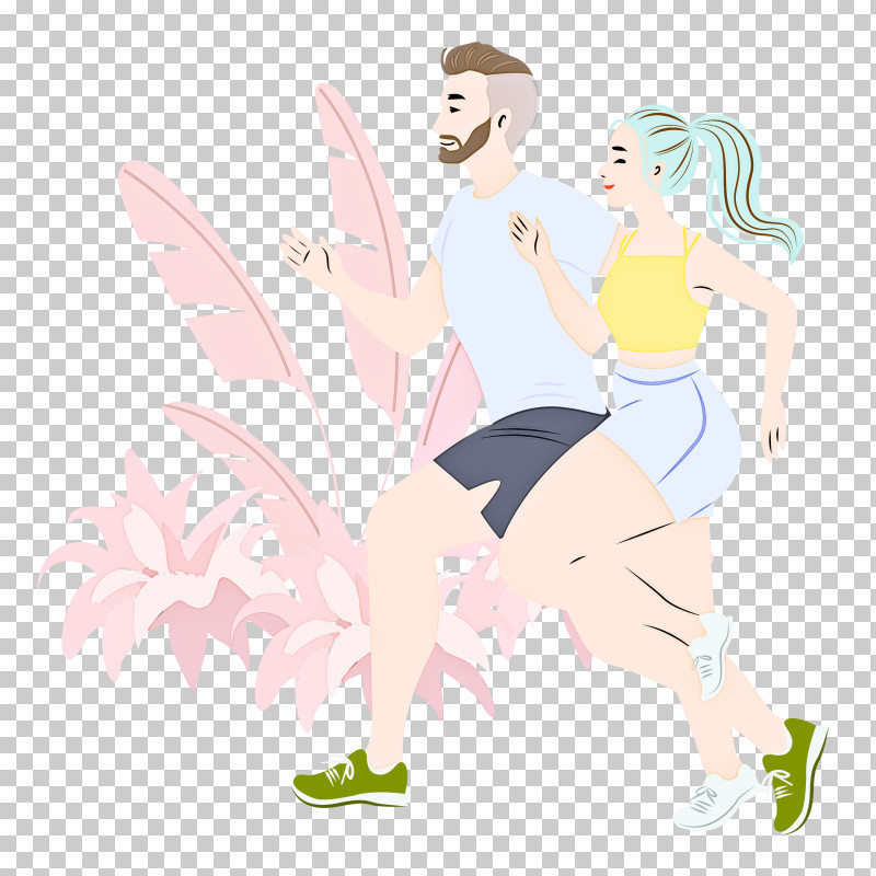 Jogging Running PNG, Clipart, Angel, Cartoon, Fairy, Happiness, Hm Free PNG Download