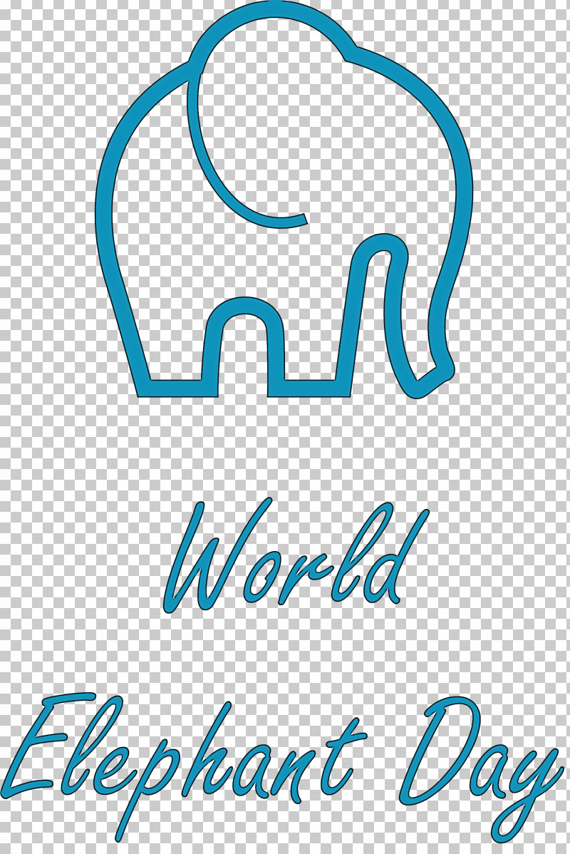 World Elephant Day Elephant Day PNG, Clipart, Geometry, Line, Logo, Mathematics, Meter Free PNG Download