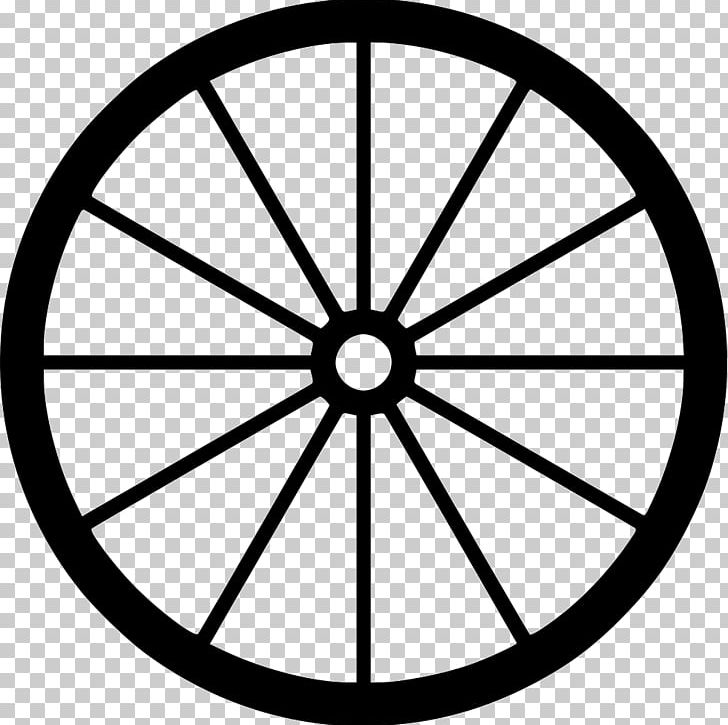 Free wagon wheel  Vector Art