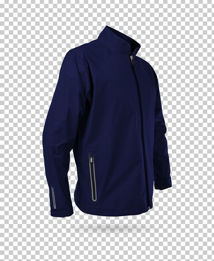 T-shirt Jacket Sleeve Zipper Outerwear PNG, Clipart, Black, Blue, Clothing, Cobalt Blue, Electric Blue Free PNG Download