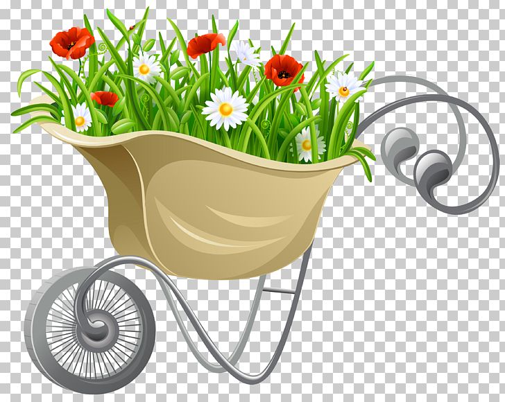 Wheelbarrow Flower PNG, Clipart, Clipart, Clip Art, Flora, Flower, Flower Garden Free PNG Download