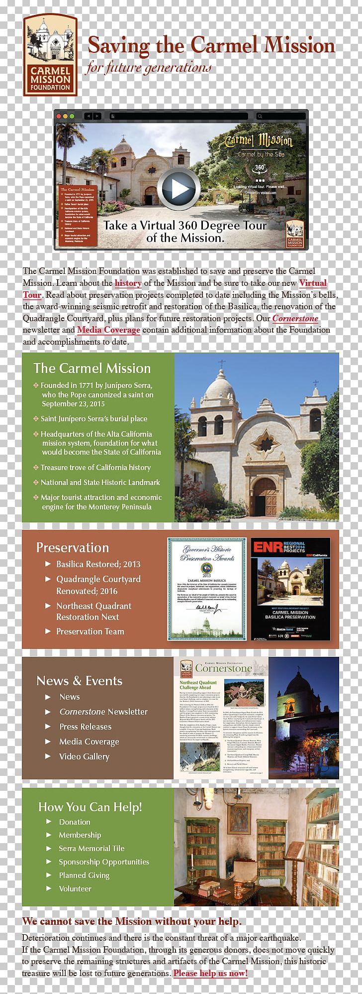 The Carmel Foundation Carmel Mission Foundation Mission San Carlos Borroméo Del Río Carmelo Planned Giving PNG, Clipart, Advertising, Brochure, Business, Carmelbythesea, Gift Free PNG Download