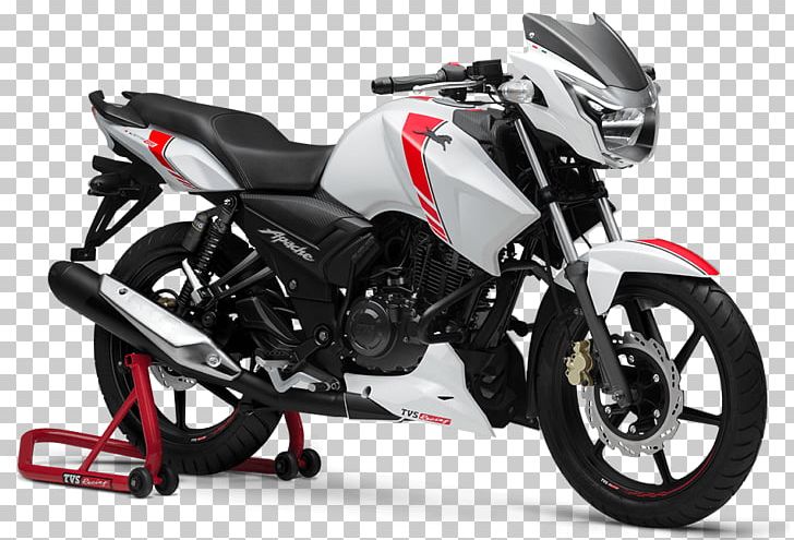 TVS Apache TVS Motor Company Motorcycle India Price PNG, Clipart, Automotive Exterior, Car, Exhaust System, Hardware, Honda Cb Series Free PNG Download