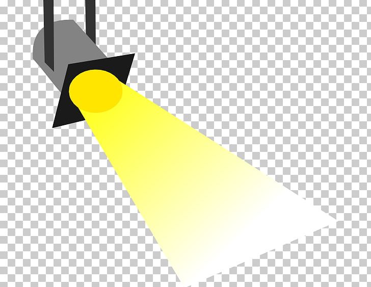 yellow light beam