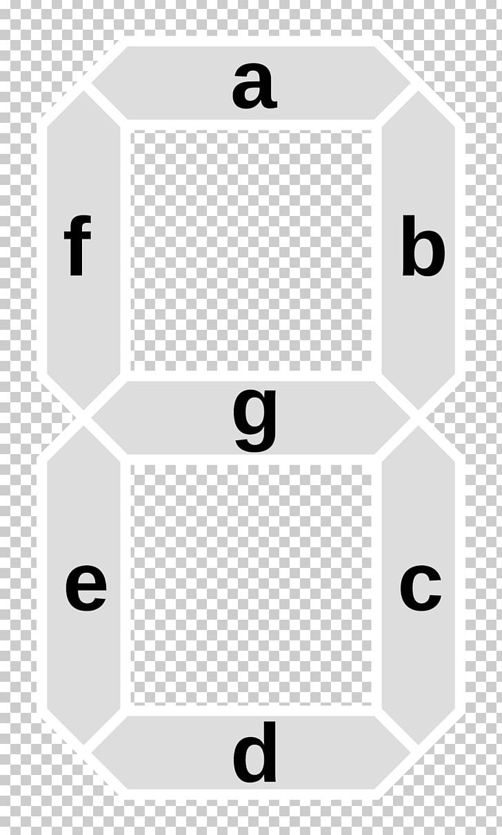 Seven-segment Display Display Device Electronics Nine-segment Display Electronic Component PNG, Clipart, Angle, Binary Decoder, Black, Black And White, Counter Free PNG Download