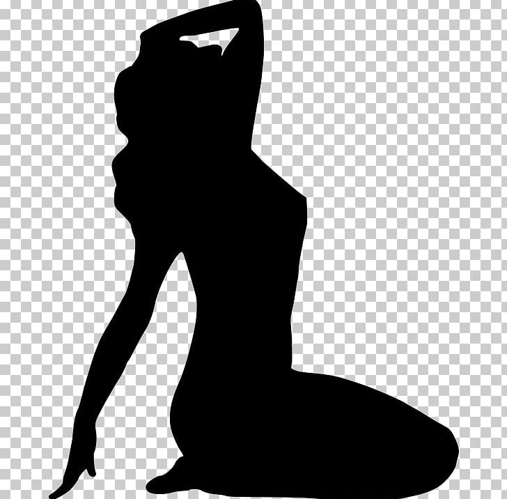 Silhouette Woman PNG, Clipart, Animals, Arm, Art, Black, Black And White Free PNG Download