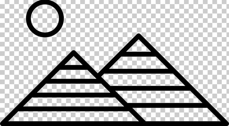 Triangle Computer Icons Egypt Monument Circle PNG, Clipart, Angle, Area, Black And White, Circle, Computer Icons Free PNG Download
