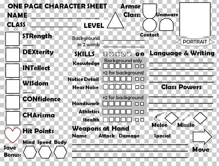 Dungeons & Dragons Character Sheet Statistic Skill PNG, Clipart, Angle, Black And White, Brand, Character, Character Sheet Free PNG Download