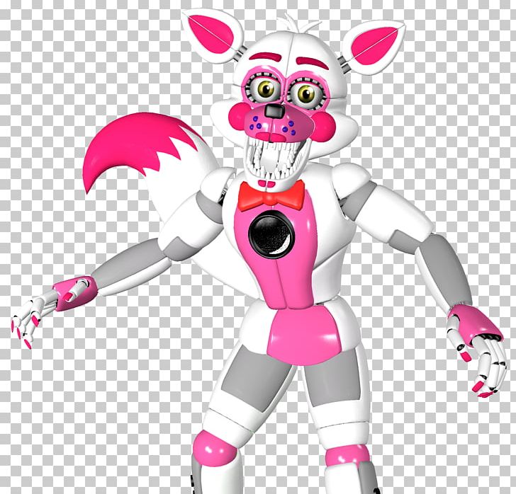Five Nights At Freddy's: Sister Location Minecraft Rendering Video Game PNG, Clipart, Art, Cartoon, Eyepatch, Fictional Character, Figurine Free PNG Download