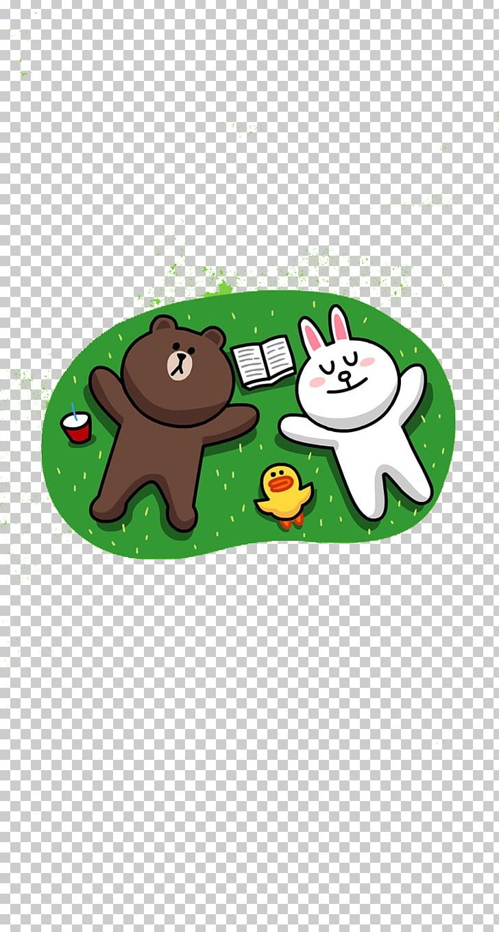 LINE BROWN FARM Free Line Sticker Bear PNG, Clipart, Android, Animals, Area, Bear And Rabbit, Bears Free PNG Download