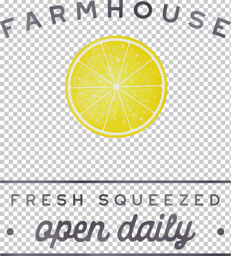 Logo Font Yellow Line Lemon PNG, Clipart, Farmhouse, Fresh Squeezed, Fruit, Geometry, Lemon Free PNG Download