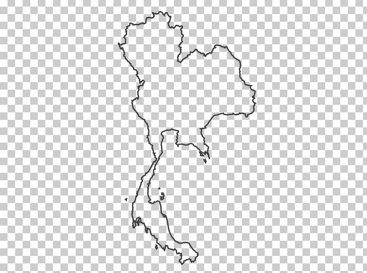 Thailand Drawing Blank Map PNG, Clipart, Area, Art, Artwork, Black, Black And White Free PNG Download