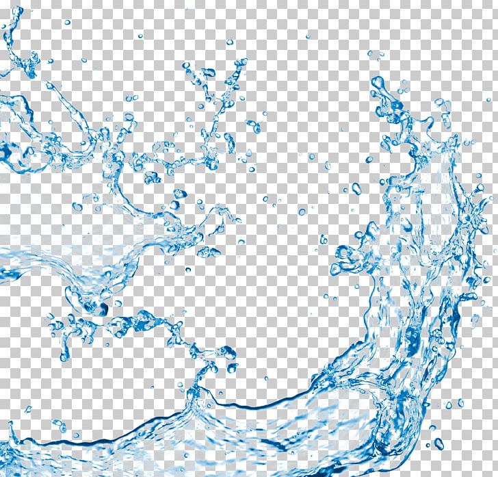 Water Drop Png Clipart Area Blue Blue Background Blue Creative Blue Flower Free Png Download