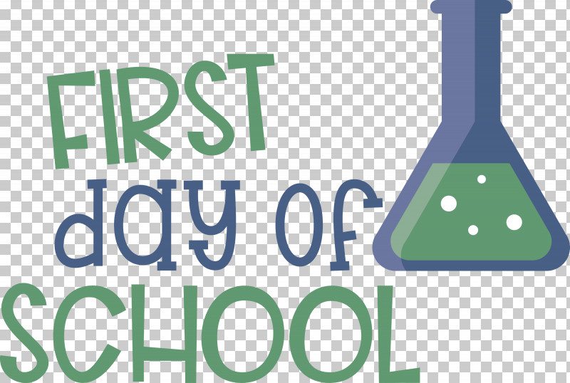 First Day Of School Education School PNG, Clipart, Education, First Day Of School, Geometry, Green, Line Free PNG Download