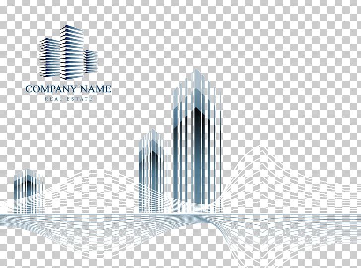 Real Estate Building Logo Icon PNG, Clipart, Angle, Background Vector, Blue Science And Technology, Building, Electronics Free PNG Download