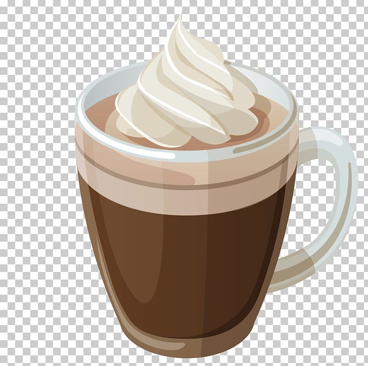White Coffee Cappuccino Latte Iced Coffee PNG, Clipart, Beer, Cartoon