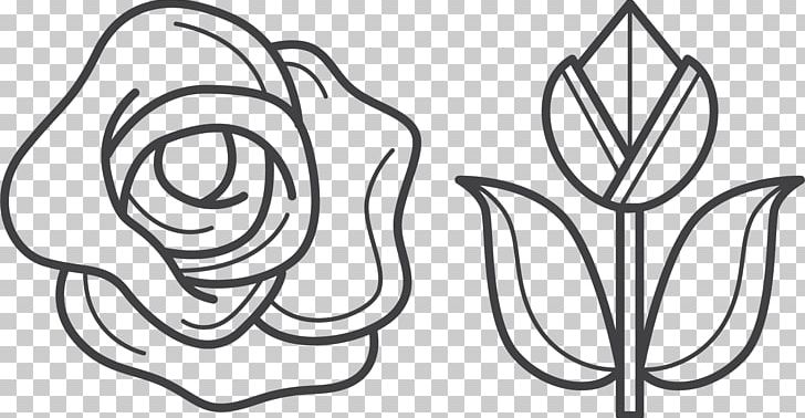 Beach Rose Flower PNG, Clipart, Angle, Area, Artificial Flower, Beach Rose, Black And White Free PNG Download