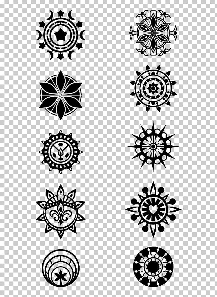 Circle Pattern PNG, Clipart, Art, Batik, Black, Black And White, Circle Free PNG Download