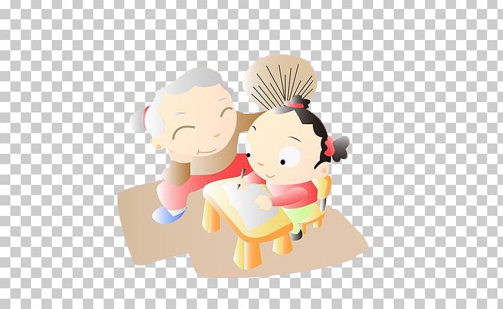 Grandparent Grandchild Illustration PNG, Clipart, Cartoon, Cartoon Hand Drawing, Ceiling Fan, Child, Chinese Fan Free PNG Download