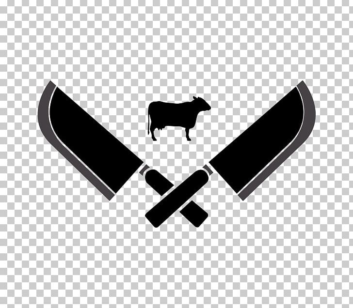 Logo Butcher PNG, Clipart, Angle, Art, Black, Black And White, Boucherie Free PNG Download