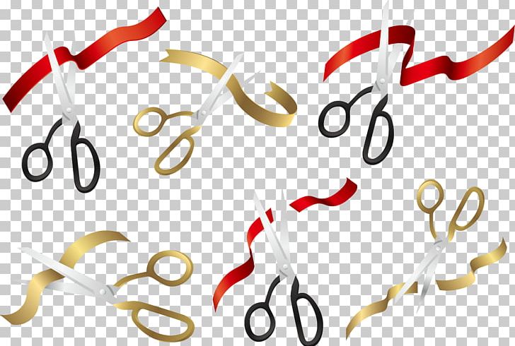 Scissors Opening Ceremony Ribbon PNG, Clipart, Band, Band Vector, Borxf0aklipping, Brand, Colored Ribbon Free PNG Download
