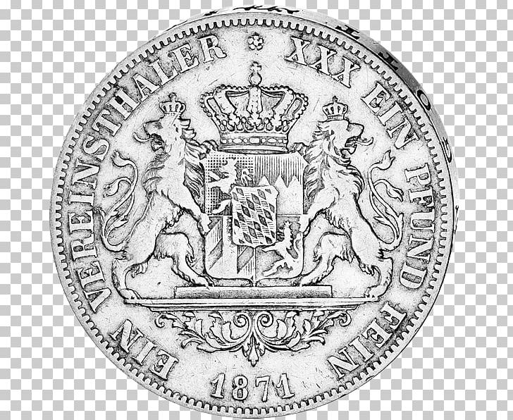 Coin Saxony Thaler Value States Of Germany PNG, Clipart, Ancient History, Black And White, Circle, Coin, Currency Free PNG Download