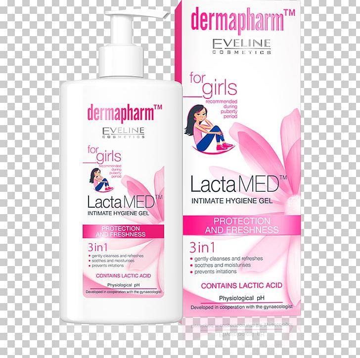Cosmetics Eveline LactaMED Intimate Hygiene Gel Protection And Freshness FOR GIRLS Recommended During Puberty 250ml 5907609397621 Lotion Higiena Intymna PNG, Clipart, Argan Oil, Cosmetics, Cream, Gel, Hair Free PNG Download
