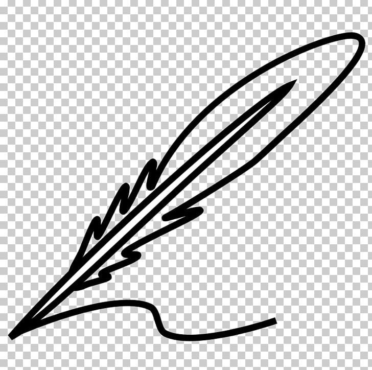 Feather Quill Black And White PNG, Clipart, Artwork, Black, Black And White, Clip Art, Facebook Free PNG Download