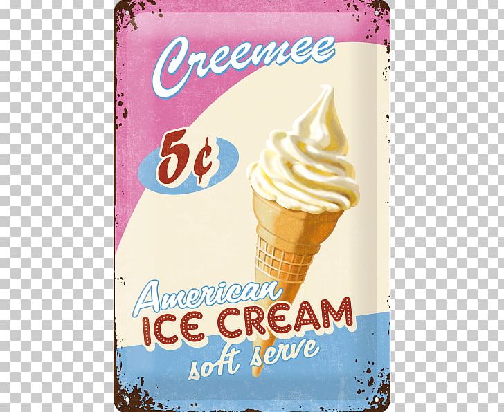 Ice Cream Cones Poster Vintage Advertising PNG, Clipart, Advertising, Cream, Dairy Product, Dessert, Flavor Free PNG Download