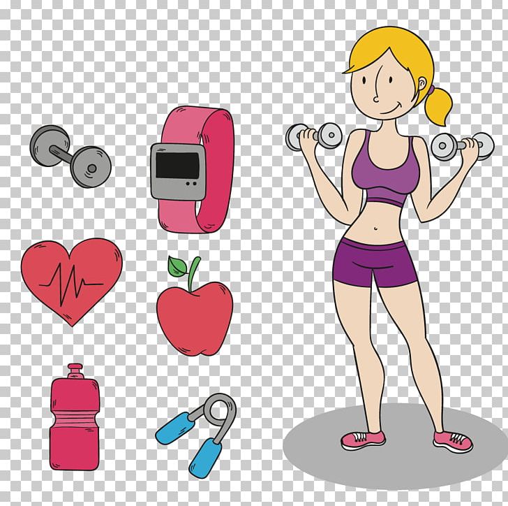 Fitness Centre PNG, Clipart, Arm, Bodybuilding, Business Woman, Cartoon, Communication Free PNG Download