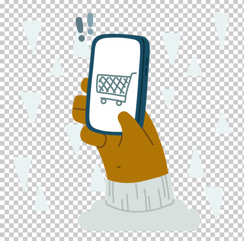 Shopping Mobile Hand PNG, Clipart, Behavior, Cartoon, Cellular Network, Hand, Hm Free PNG Download