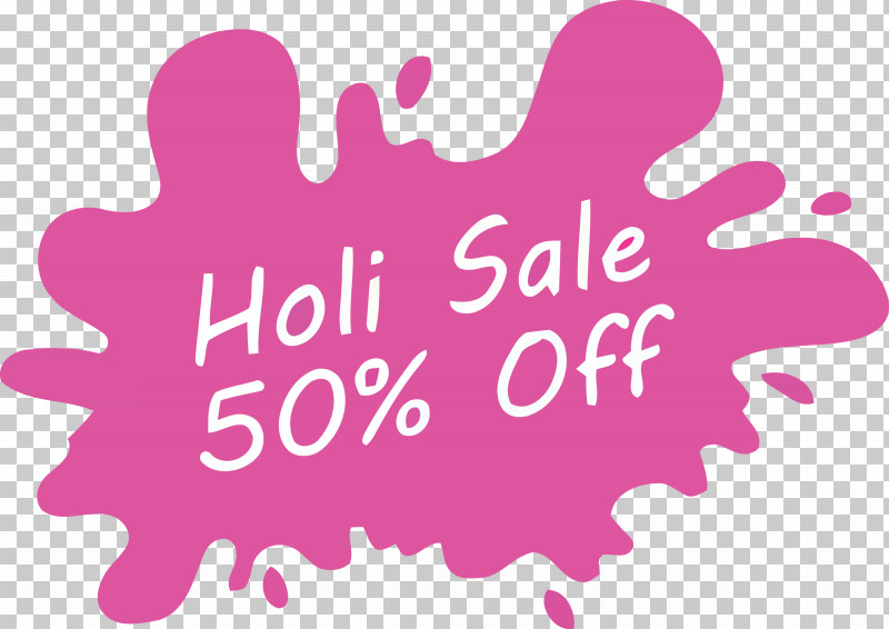Holi Sale Holi Offer Happy Holi PNG, Clipart, Happy Holi, Holi Offer, Holi Sale, Logo, Magenta Free PNG Download