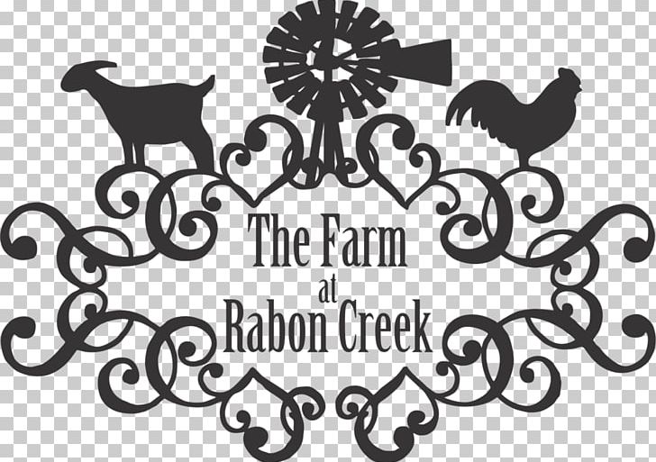 Logo Small Farm Brand The Farm At Rabon Creek PNG, Clipart, Black And White, Brand, Cattle, Corporate Identity, Creek Free PNG Download