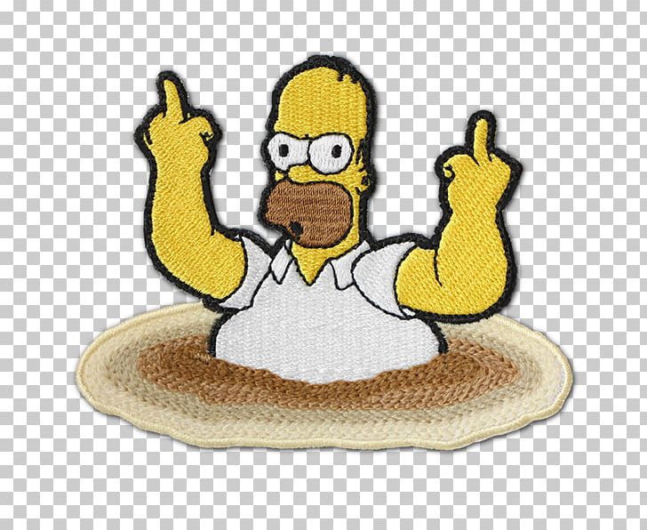 Homer Simpson T-shirt Bart Simpson Decal Sticker PNG, Clipart, Bart Simpson, Beak, Bird, Clothing, Decal Free PNG Download