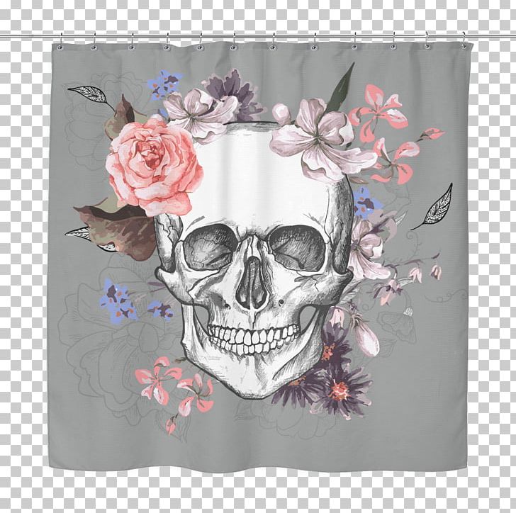 Skull Flower Calavera Floral Design PNG, Clipart, Bone, Calavera, Day Of The Dead, Depositphotos, Fantasy Free PNG Download