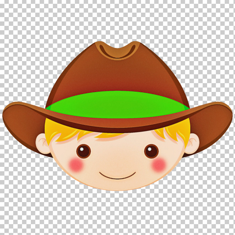Cowboy Hat PNG, Clipart, Cartoon, Cowboy Hat, Hat, Headgear, Smile Free PNG Download