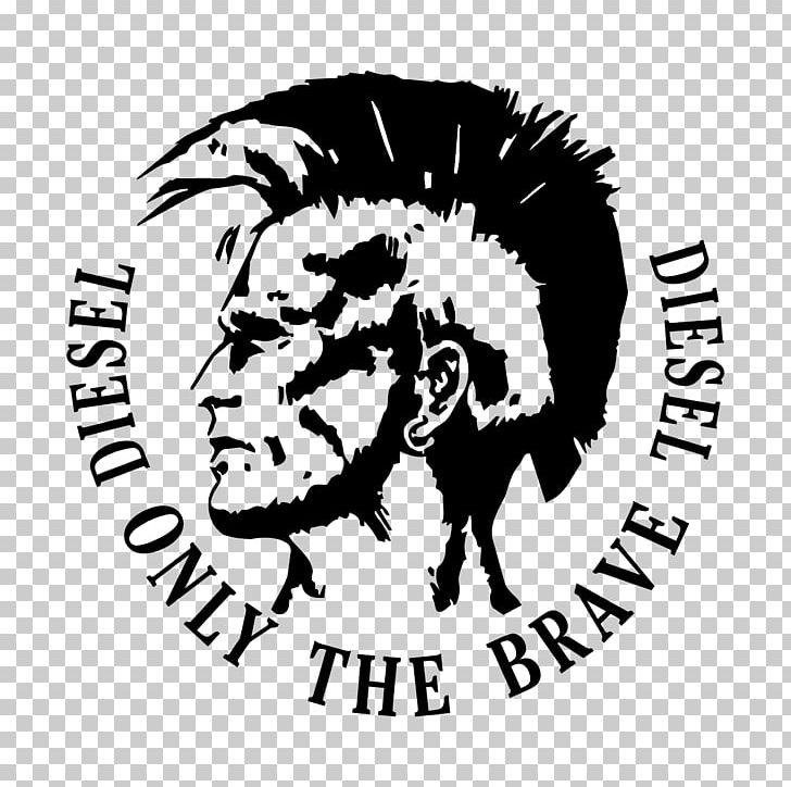 Graphics Diesel Only The Brave Eau De Toilette Spray Logo Diesel Fuel Encapsulated PostScript PNG, Clipart, Art, Black, Carnivoran, Cat Like Mammal, Diesel Free PNG Download