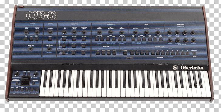 Oberheim OB-Xa Oberheim OB-8 Analog Synthesizer Musical Keyboard PNG, Clipart, Audio Receiver, Digital Piano, Electric, Electronics, Input Device Free PNG Download