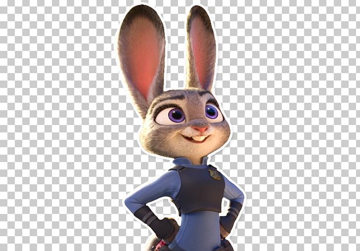 Rabbit Lt. Judy Hopps Police Officer Zootopia Wiki PNG, Clipart, 2016, Animals, Character, Easter Bunny, Figurine Free PNG Download
