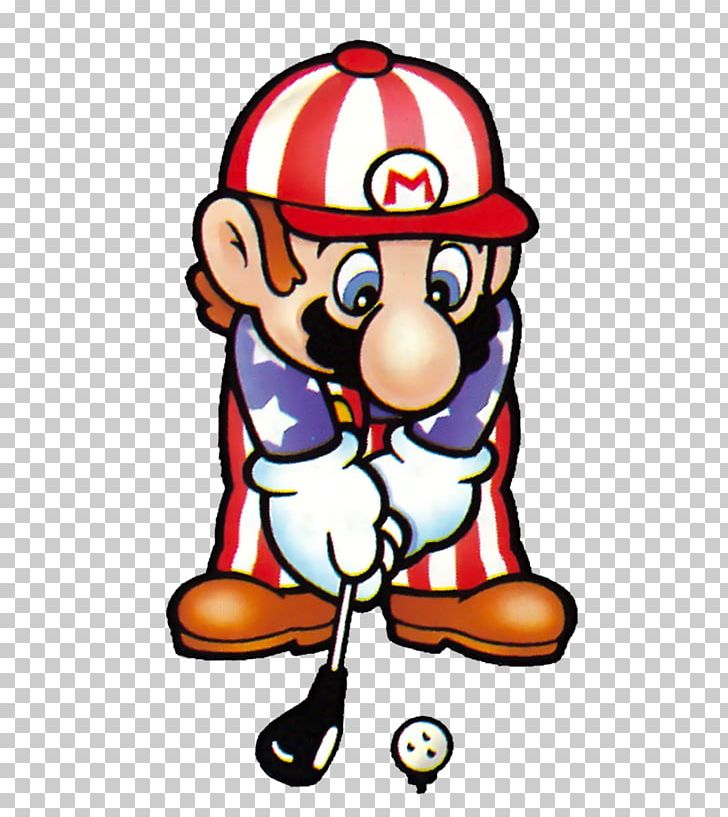 NES Open Tournament Golf Super Mario Bros. Luigi Princess Peach PNG, Clipart, Art, Artwork, Fictional Character, Food, Golf Free PNG Download