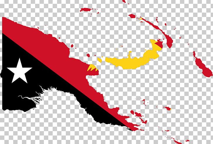 Flag Of Papua New Guinea Map PNG, Clipart, Brand, Computer Wallpaper, Flag, Flag Of Papua New Guinea, German New Guinea Free PNG Download