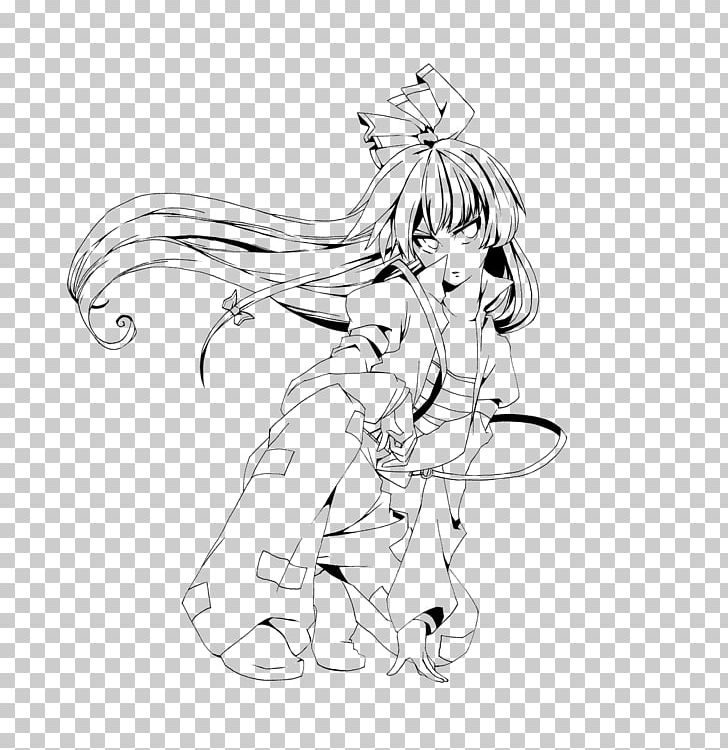 Line Art Cartoon Anime Sketch PNG, Clipart, Anime, Arm, Artwork, Black, Black And White Free PNG Download